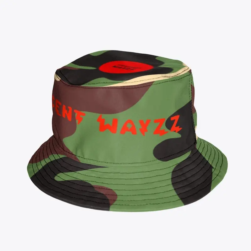 Camo Bucket hat